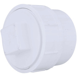 Charlotte Pipe 4" Dwv Cleanout W/Plug PVC 00105X 1200HA