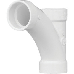 Charlotte Pipe 2 In. Tee-Wye DWV PVC Tee PVC 00501  0800HA