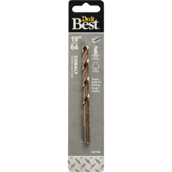 Do it Best 19/64 In. Cobalt Drill Bit 250111DB