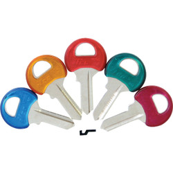 ILCO Master Assorted Colors Coated Padlock Key M1PC / M1-PC ASST (5-Pack)