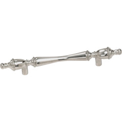 Laurey Georgetown 3 In. Center-To-Center Satin Chrome Cabinet Drawer Pull 74039