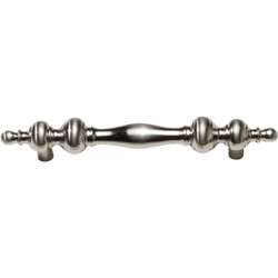 Laurey Georgetown 3 In. Center-To-Center Satin Chrome Cabinet Drawer Pull 79439