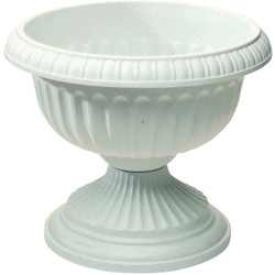 Novelty 12 In. W. x 11 In. H. x 12 In. L. Poly Stone Urn 39126