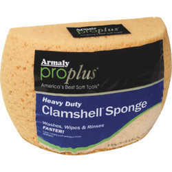 Armaly ProPlus 7.375 In. x 5 In. Yellow Heavy Duty Sponge 00008