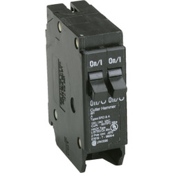 Eaton BR 20A/20A Double-Pole Standard Trip Duplex Circuit Breaker BR2020