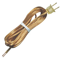 Westinghouse 15 Ft. 18 Ga. Gold Replacement Lamp Cord 70103