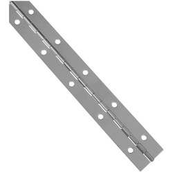 National 1-1/2 In. x 12 In. Stainless Steel Continuous Hinge N266932