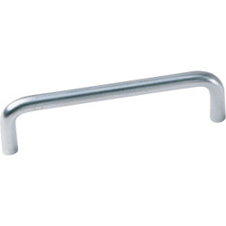 Laurey Tech 4 In. Center-To-Center Satin Chrome Wire Cabinet Drawer Pull 34339