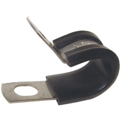 Gardner Bender 1 In. Steel w/Rubber Insert Black Cable Clamp PPR-1600