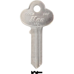 ILCO Corbin Nickel Plated House Key, CO7 / 1001EN (10-Pack) AL3803005B