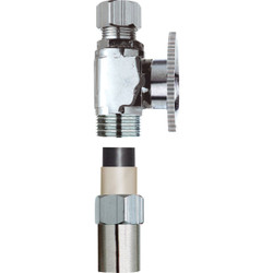 Do it 1/2 In. CPVC x 3/8 In. Compression Quarter Turn Straight Valve 456373