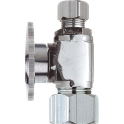 Do it 3/8 In. OD Tube x 3/8 In. OD Tube Quarter Turn Straight Valve 456296