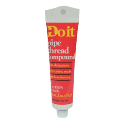 Do it 2 Fl. Oz. Gray Non-Drip Pipe Compound 28140-144 Pack of 12