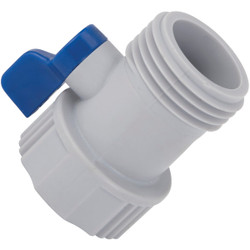 Best Garden Poly Single Hose Shutoff Valve 55055