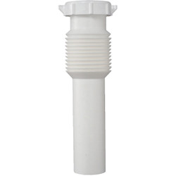 Do it Best 1-1/2 In. x 12 In. White Plastic Extension Tube DIB812-6