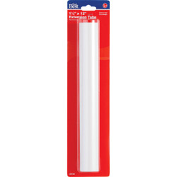 Do it Best 1-1/2 In. x 12 In. White Plastic Extension Tube 489905