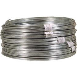 HILLMAN ANCHOR WIRE 50 Ft. 12 Ga. Non-Snarling Clothesline 123184 Pack of 12