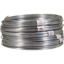 HILLMAN ANCHOR WIRE 50 Ft. 9 Ga. Non-Snarling Clothesline 123183 Pack of 12