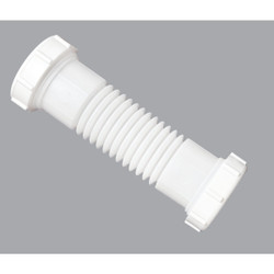 Do it 1-1/4 In. or 1-1/2 In. White Plastic Flexible Coupling and Elbow 400266