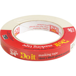 Do it Best 0.70 In. x 60 Yd. General-Purpose Masking Tape 81454