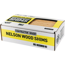 Nelson Wood Shims 8 In. L Beddar Wood Shims (56-Count) CSH8/56/10/39