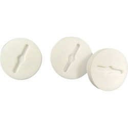 Bell 1/2 In. White Closure Plug (3-Pack) 5269-6