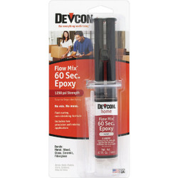 Devcon Flow-Mix 0.5 Oz. 60 Second Epoxy 21445