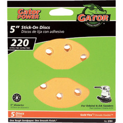 Gator Blade 5pk 5" 220g Sanding Disc 3701GA