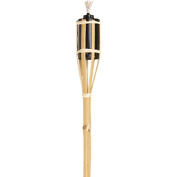 Outdoor Expressions 48 In. Natural Bamboo Patio Torch B32 Pack of 24