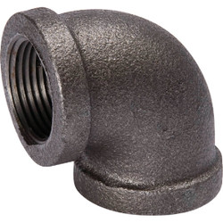 Southland 3/8 In. 90 Deg. Malleable Black Iron Elbow (1/4 Bend) Pack of 5
