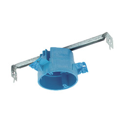 Carlon SuperBlue 50 Lb. Rating Bracket Thermoplastic Molded Ceiling Box BH525H