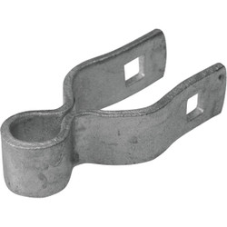 Midwest Air Tech 1-3/8 in. x 5/8 in. Steel Chain Link Gate Hinge Clamp 328532C
