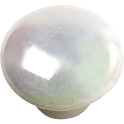 Laurey Porcelain Round 1-1/4 In. Opal  Cabinet Knob 01695