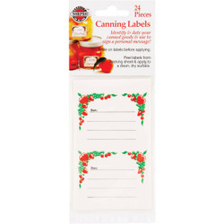 Norpro 2 In. W x 2.5 In. L Adhesive Jar Label, (24-Pack) 602