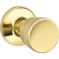 Dexter Bright Brass Hall & Closet Door Knob J10VBYR605