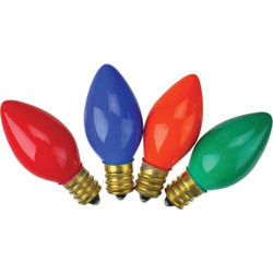 Home Impressions C7 Multi Ceramic 125V Replacement Light Bulb (4-Pack) 900672