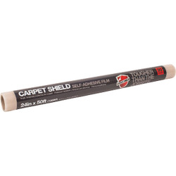 Surface Shields Carpet Shield 24 In. x 50 Ft. Self-Adhesive Film Floor Protector