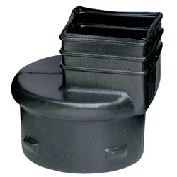Advanced Drainage Systems 3x4 Downspout Adapter 0465AA