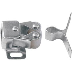 Laurey Chrome Double Roller Catch with Spear