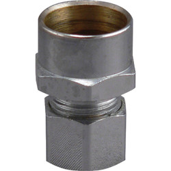 Do it Best 1/2 In. Sweat x 3/8 In. OD Chrome Union DIB79PCLF