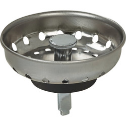 Do it 3-1/2 In. Stainless Steel Basket Strainer Stopper 405000