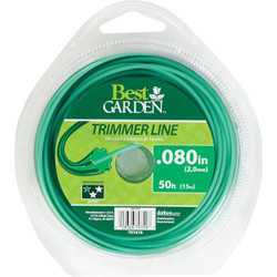 Best Garden 0.080 In. x 50 Ft. Round Trimmer Line 16249