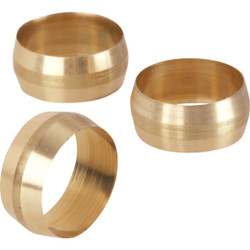 Do it 5/8 In. Brass Compression Sleeve (3-Pack) 458622