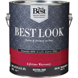 Best Look Ext Flat Neutrl Bs Paint HW35T0705-16