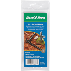 Rain Bird 1/4 In. Tubing Barbed Elbow (10-Pack) BE25-10S