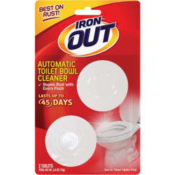 Iron Out Automatic Toilet Bowl Cleaner, 2 Use AT12T