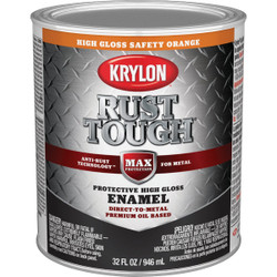 Krylon Sfty Orng Rust Enamel K09767008 Pack of 2