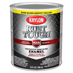 Krylon Safe Yellow Rust Enamel K09713008 Pack of 2