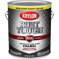 Krylon Safety Yel Rust Enamel K09736008