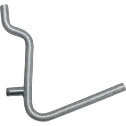 1-1/2 In. Angled Pegboard Hook (6-Count) 215961